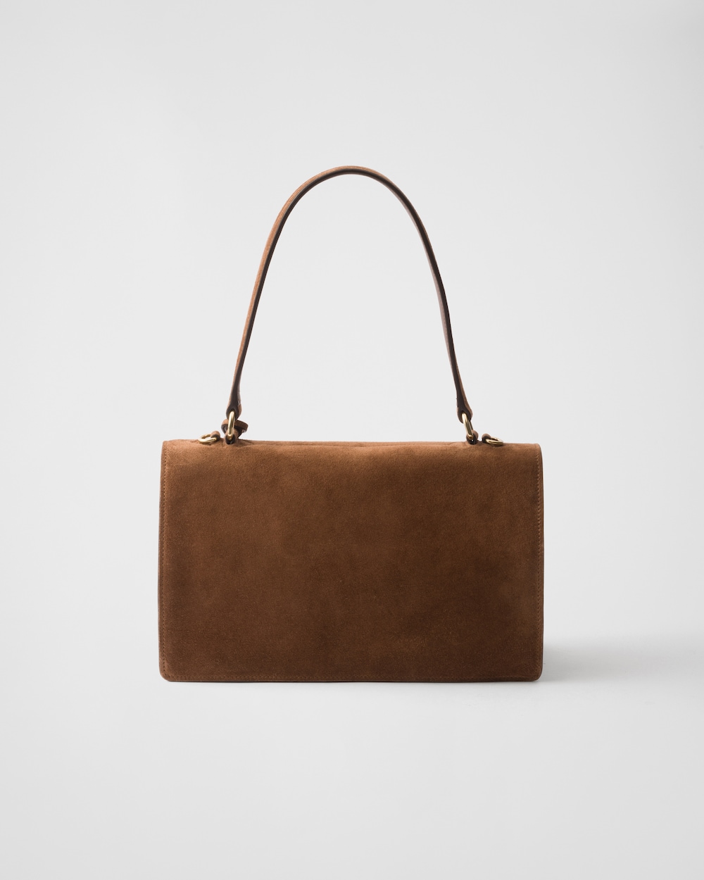 Prada Soft Sound Medium Suede Shoulder Bag - Image 6